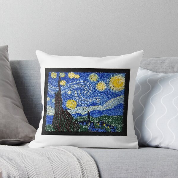 Item preview, Van Gogh Starry Night Sticker designed and sold by designolo.