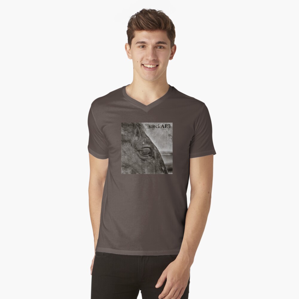 Item preview, V-Neck T-Shirt designed and sold by mockART.