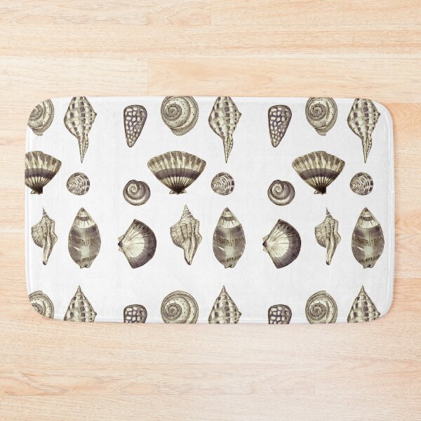 Item preview, Sea shells in sepia designed and sold by Artistinrome.