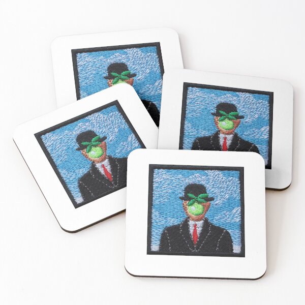 Item preview, Rene Magritte Surrealist Sticker designed and sold by designolo.
