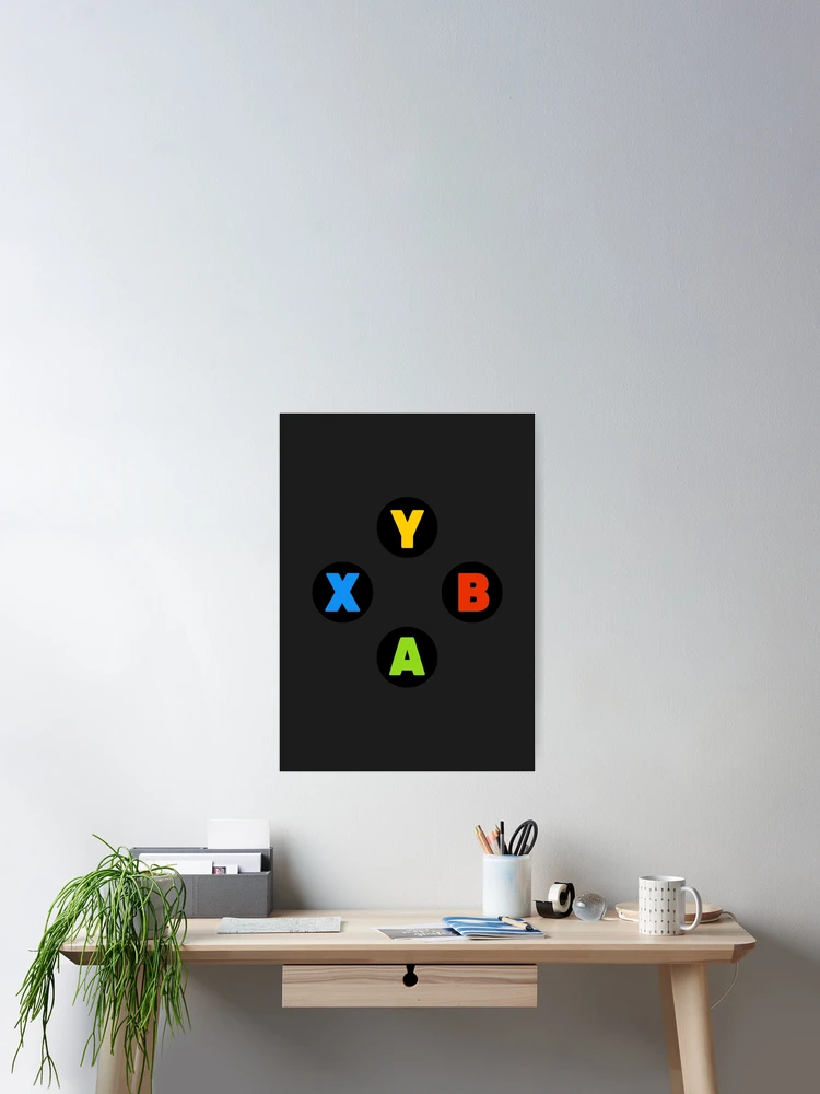 Thumbnail 2 of 3, Poster, Controller Buttons designed and sold by PH-Design.