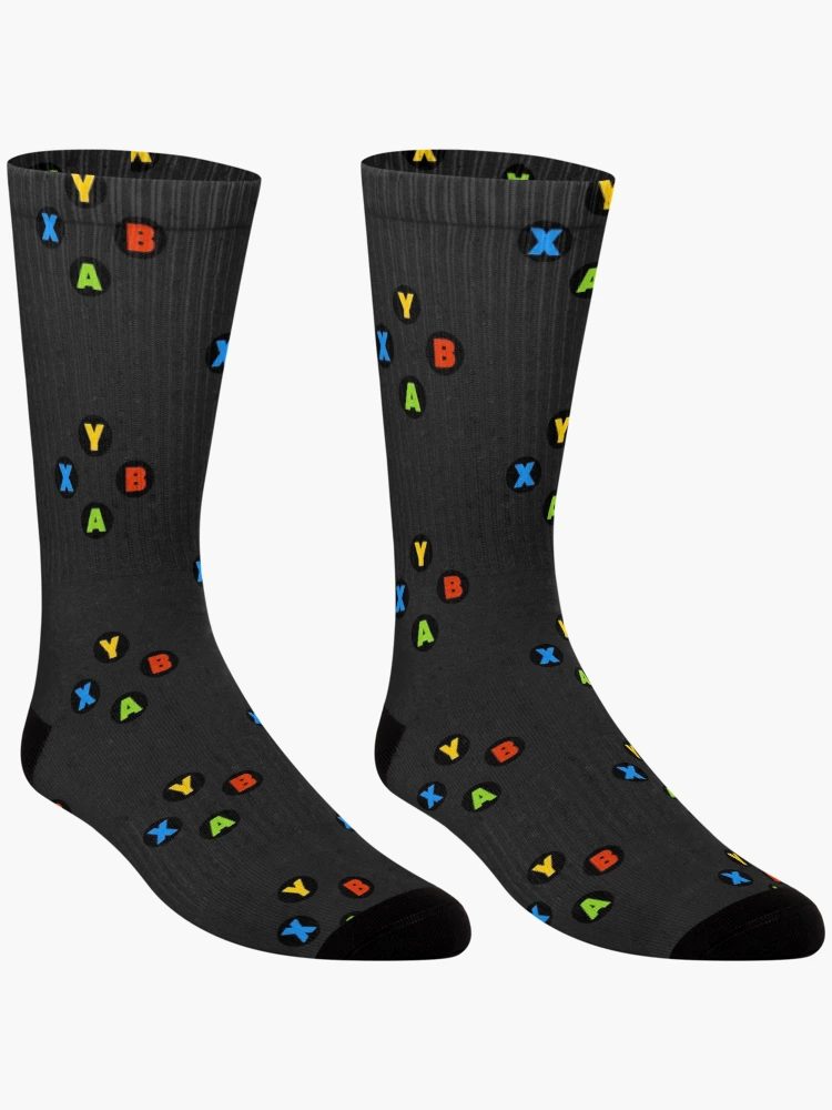 Thumbnail 3 of 5, Socks, Controller Buttons designed and sold by PH-Design.