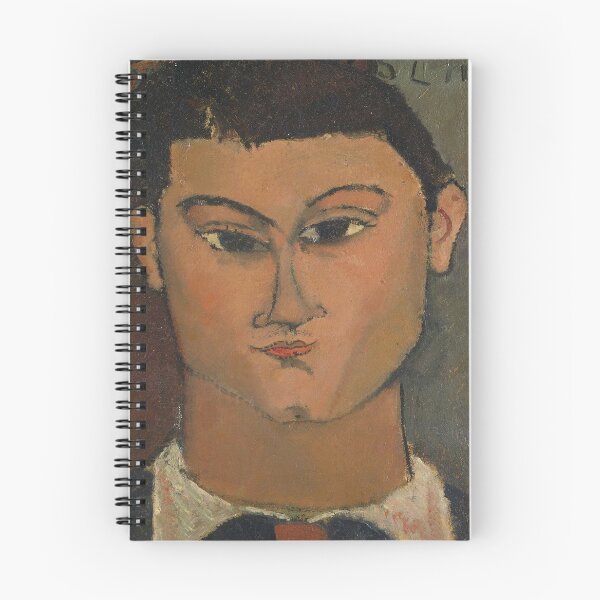 Item preview, Vintage Portrait painting by  Amedeo Modigliani (Italian, Livorno 1884–1920 Paris) designed and sold by Vintage Designs +.