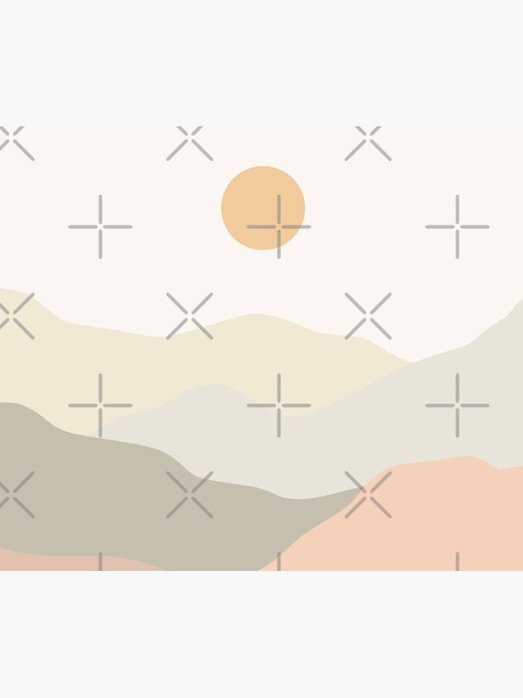 Minimalist Landscape Mountains by trajeado14