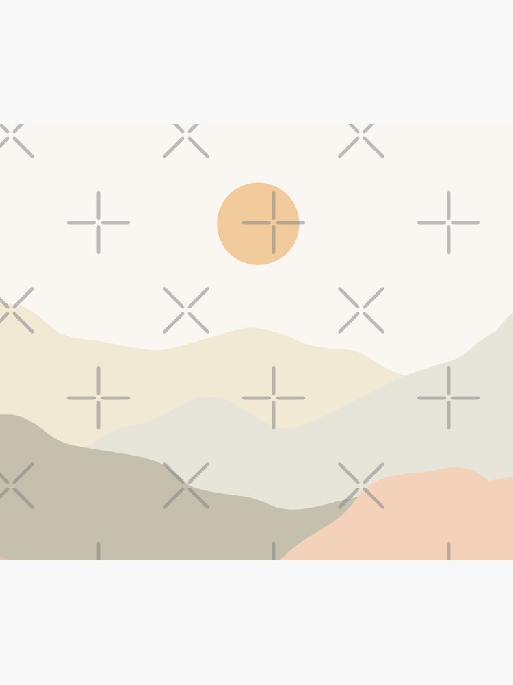 Minimalist Landscape Mountains by trajeado14