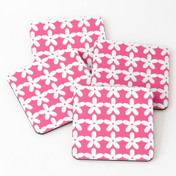 Item preview, Hot Pink Flower Pattern | 60s Mod designed and sold by NobodysHero.