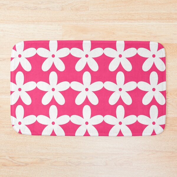 Item preview, Hot Pink Flower Pattern | 60s Mod designed and sold by NobodysHero.