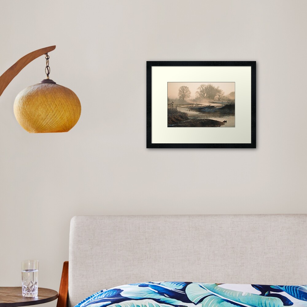 In To the Mystery Framed Art Print