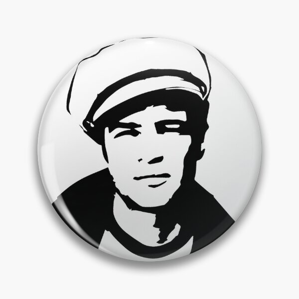 Item preview, Look like Marlon the coolest kid in cinema history Portrait of Marlon Brando the Legendary Actor and Icon, Gifts for you in 2023 from MONOFACES designed and sold by MONOFACES.