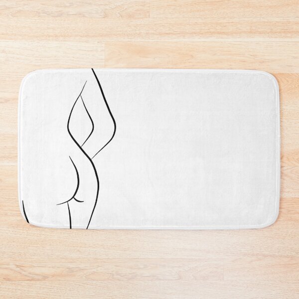 Item preview, Woman Body Silhouette Line Drawing - Hello Helena designed and sold by Melody Watson.