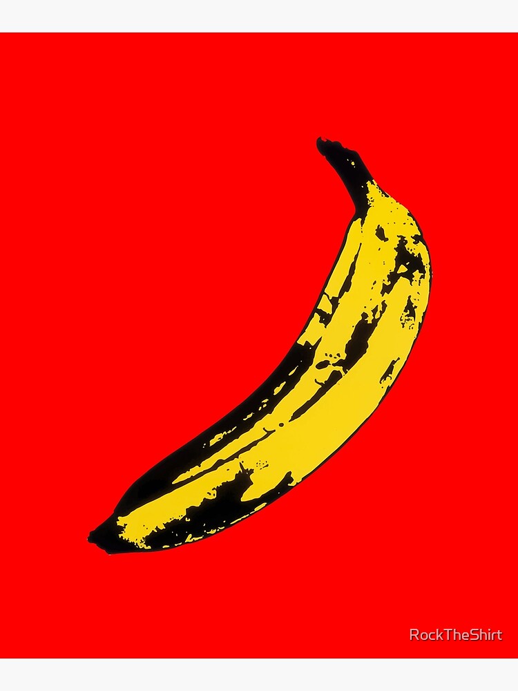 Big Yellow Banana - Red by RockTheShirt