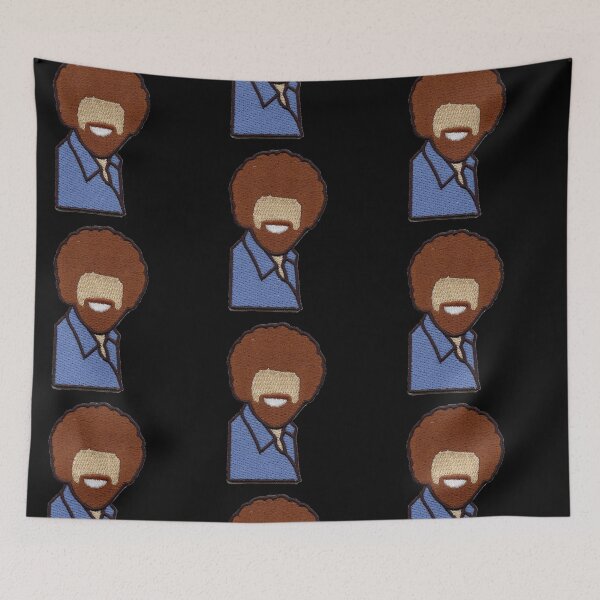 Item preview, Big Afro Happy Painter Artist Smiling Sticker designed and sold by designolo.