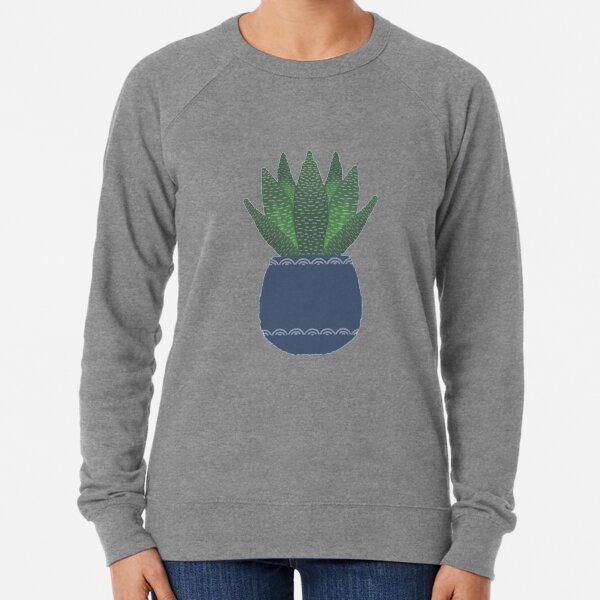 Vista previa del artículo con la obra «Haworthia en olla japonesa», diseñado y vendido por KobiusDesigns.