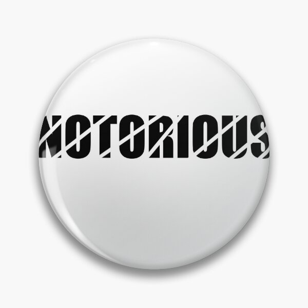 Item preview, NOTORIOUS designed and sold by Concavestudio.