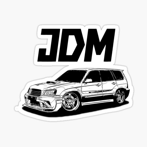 subaru jdm stickers