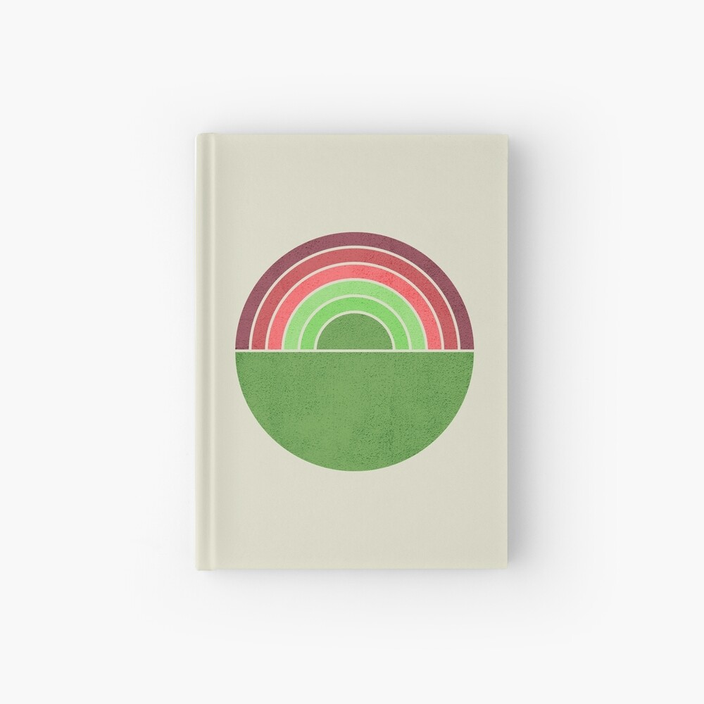 Spring Rainbow Hardcover Journal