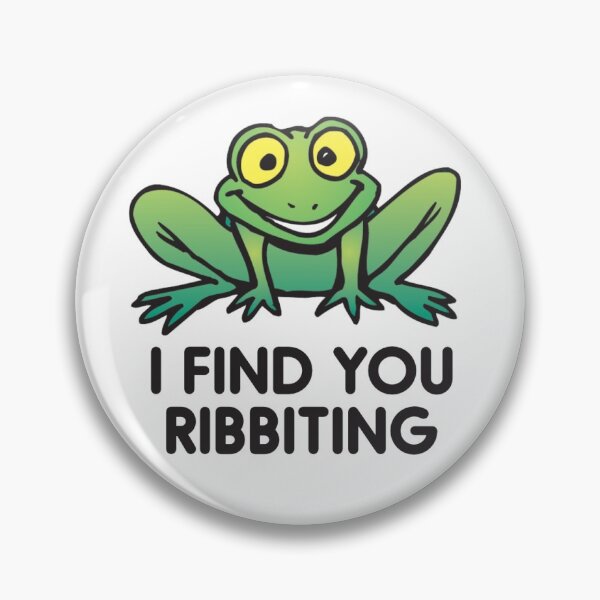 Item preview, I Find You Ribbiting designed and sold by buttonbrat.