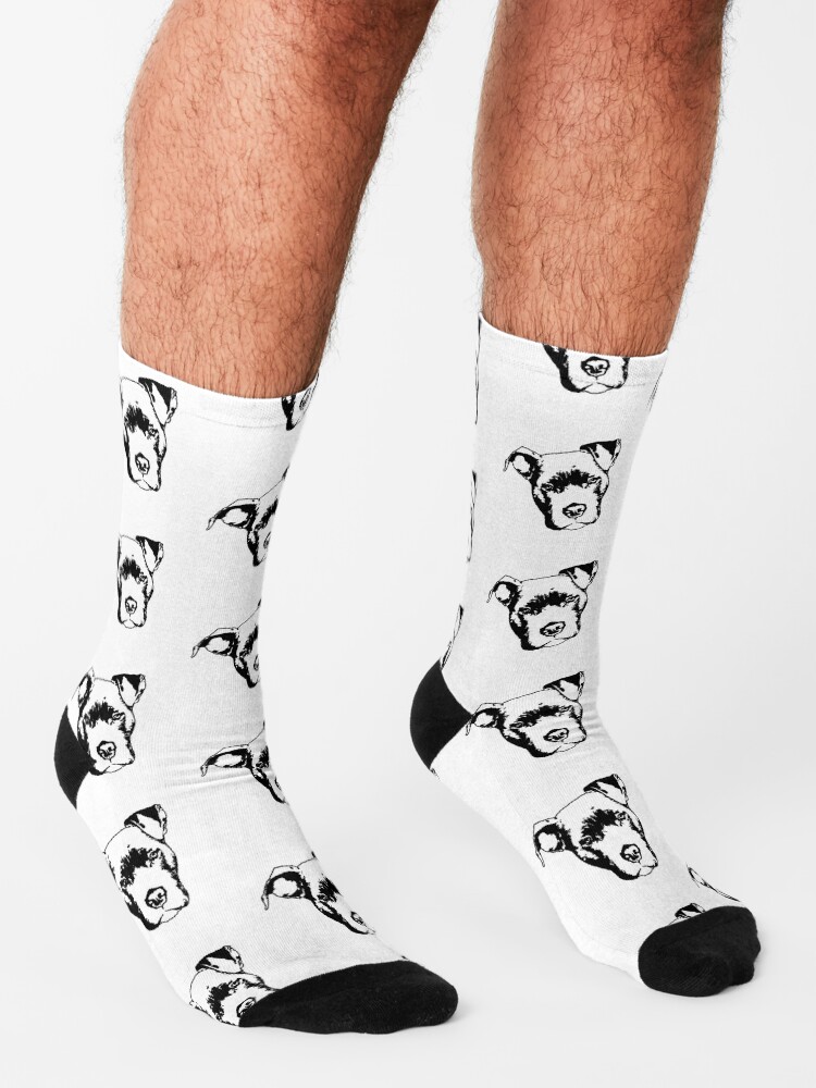 Alternate view of Staffordshire Bull Terrier Socks