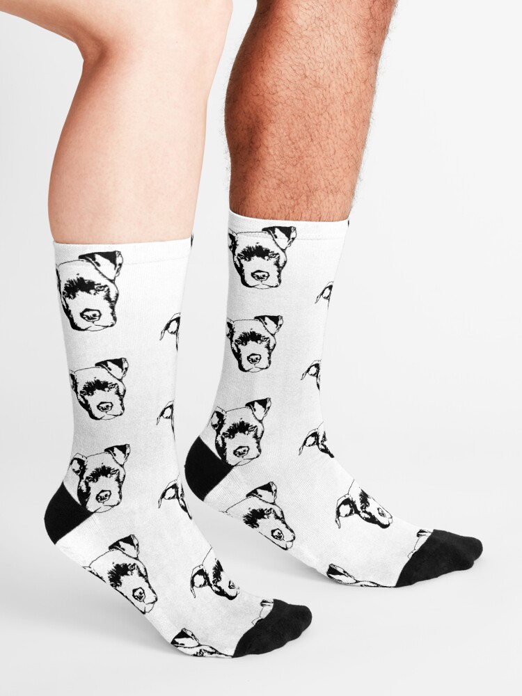 Alternate view of Staffordshire Bull Terrier Socks