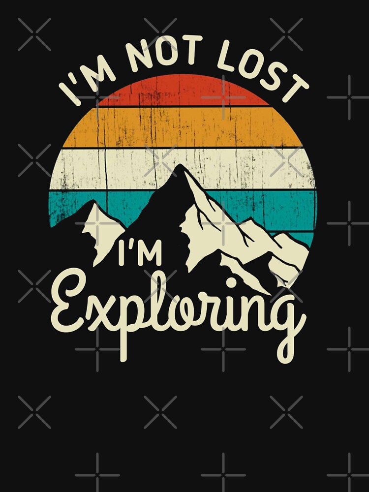 Thumbnail 6 of 6, Premium T-Shirt, Mountains - Exploring designed and sold by SaraDarwish.