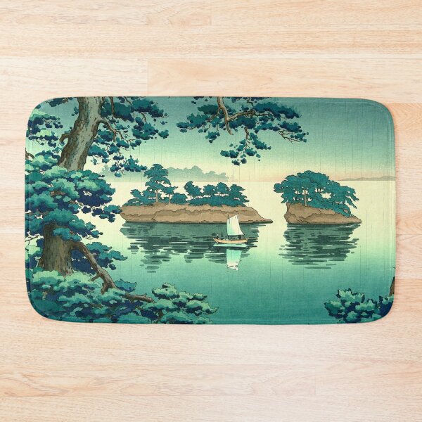 Item preview, Tsuchiya Koitsu - Rain at Matsushima designed and sold by ArtExpression.