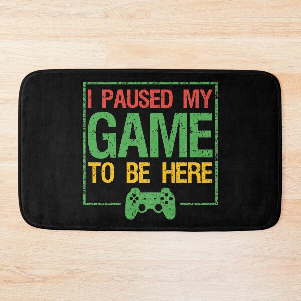 Item preview, I Paused My Game To Be Here Vintage Design Great Gift For Video Game Lovers Funny Gamers designed and sold by naworas.