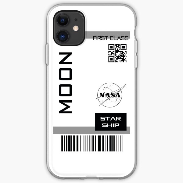 Best Seller - Star ship ticket to Moon iPhone Soft Case