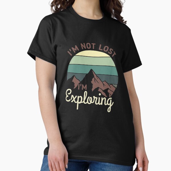Vista previa del artículo con la obra «Montañas - Explorando», diseñado y vendido por SaraDarwish.