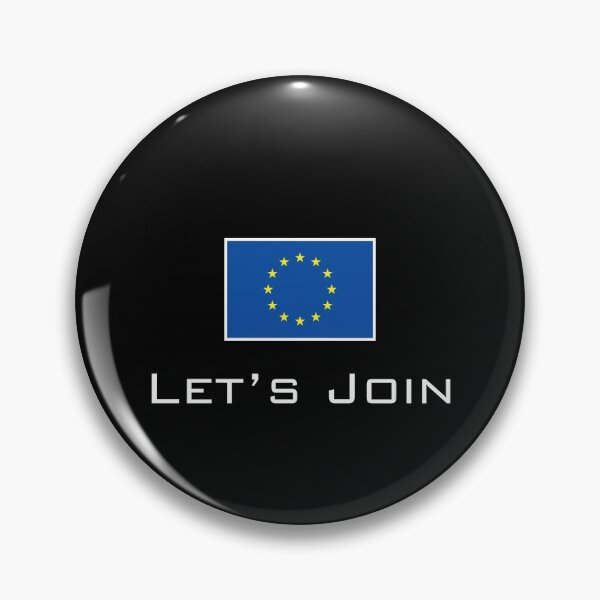Item preview, Brexit | Let's Join | UK EU Flag | White Print designed and sold by SJ Designs.