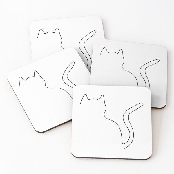 Item preview, Cat silhouette designed and sold by MeerkatArt.