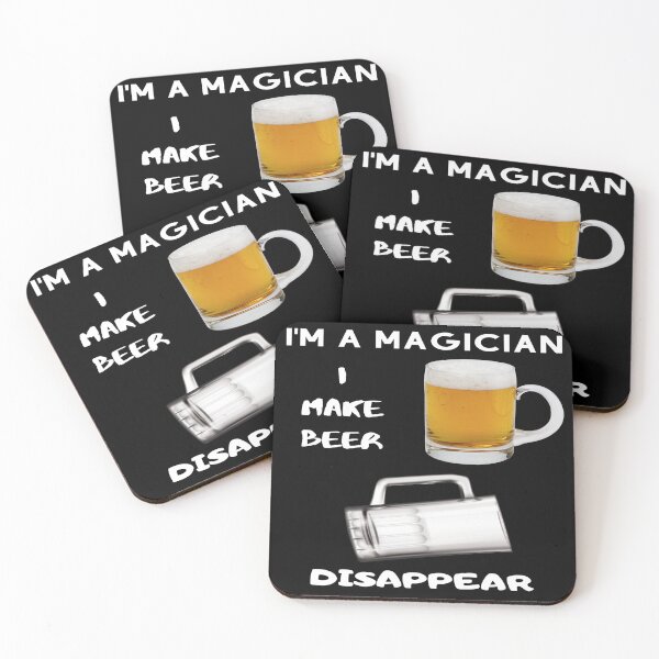 Item preview, I`m a magician. I make beer disappear. drinking designed and sold by jayne0524.