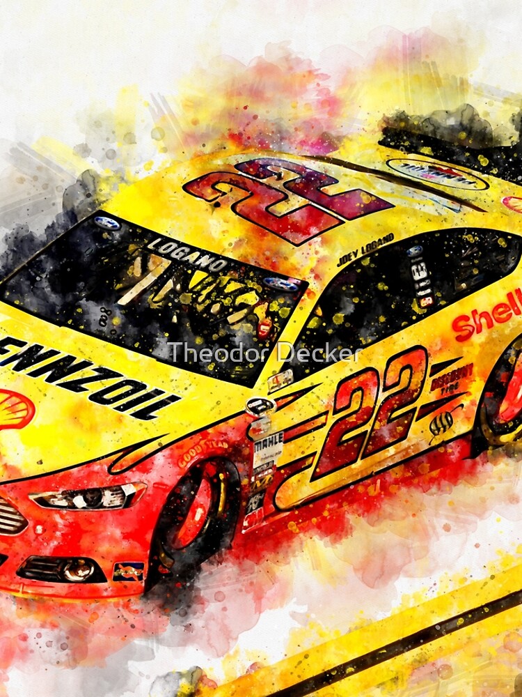 Joey Logano Leggings by Theodor Decker