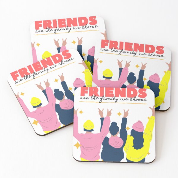 Item preview, Friends are the family we choose  designed and sold by IvyQuinn7.