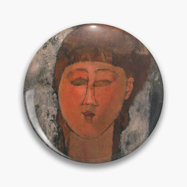 Item preview, Vintage Portrait painting by  Amedeo Modigliani (Italian, Livorno 1884–1920 Paris) designed and sold by Vintage Designs +.