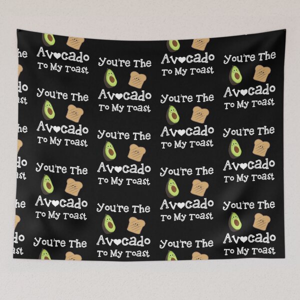 Item preview, You're the Avocado To My Toast - Avocado Patten Blanket designed and sold by JukeLox.