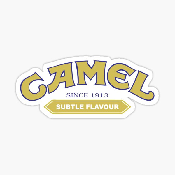 Best Selling Camel Cigarette Sticker