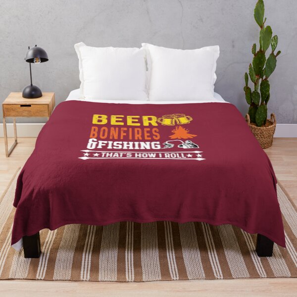 Item preview, Beer Bonfires & Fishing That's How Roll designed and sold by fantasyy.