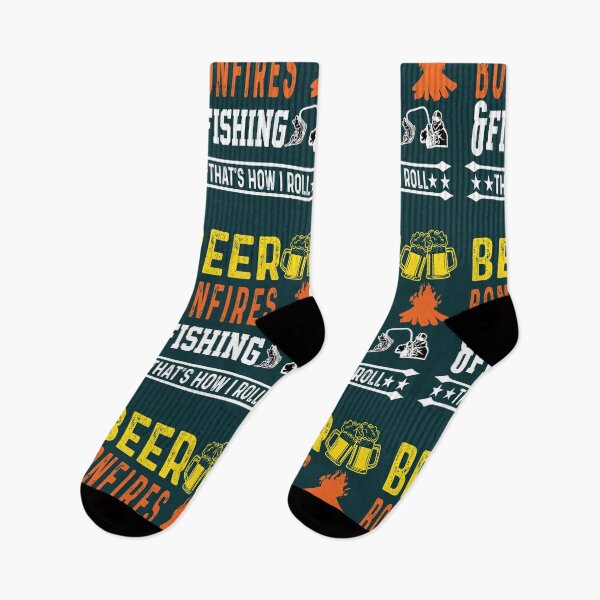 Item preview, Beer Bonfires & Fishing That's How Roll designed and sold by fantasyy.