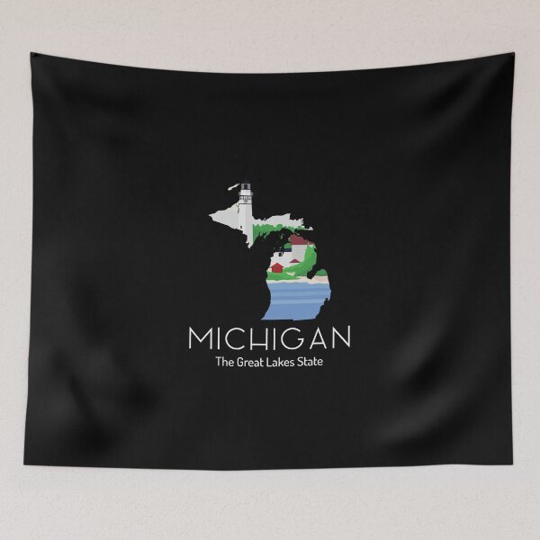 Item preview, Michigan Proud State Motto The Great Lakes State product designed and sold by jakehughes2015.