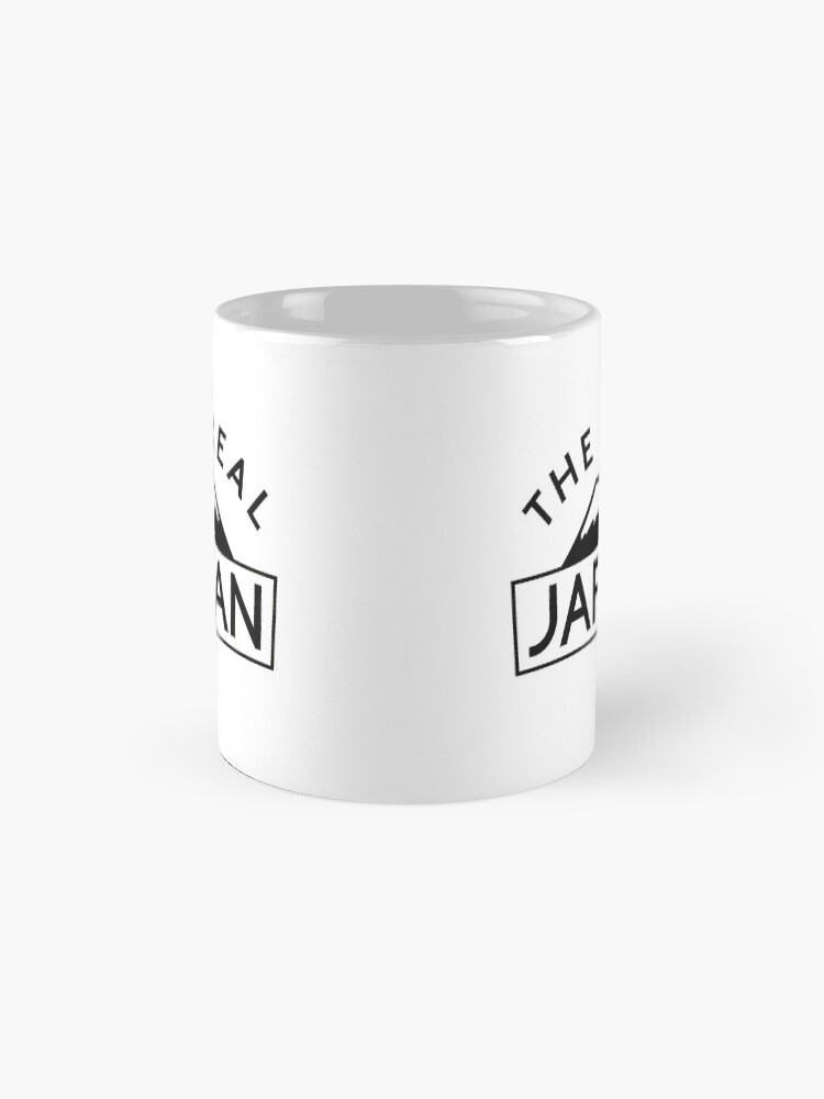 Alternate view of The Real Japan Logo Black Coffee Mug