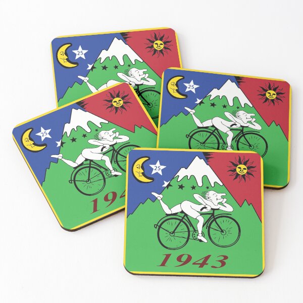 Item preview, Bicycle Day | Albert Hoffman 4k Redesign | Highest Quality Version | LSD designed and sold by CtrlVee.