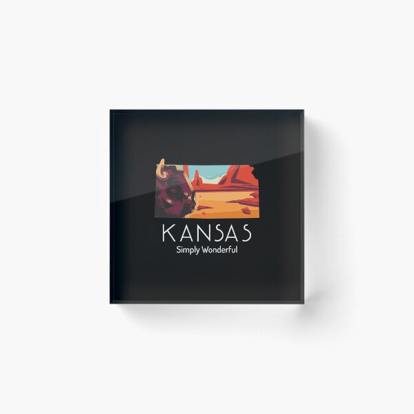 Item preview, Kansas Proud State Motto Simply Wonderful product designed and sold by jakehughes2015.