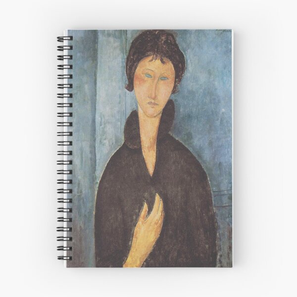 Item preview, Vintage Portrait painting by  Amedeo Modigliani (Italian, Livorno 1884–1920 Paris) designed and sold by Vintage Designs +.