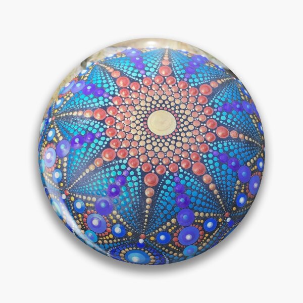 Item preview, Mandala stone designed and sold by viodots.