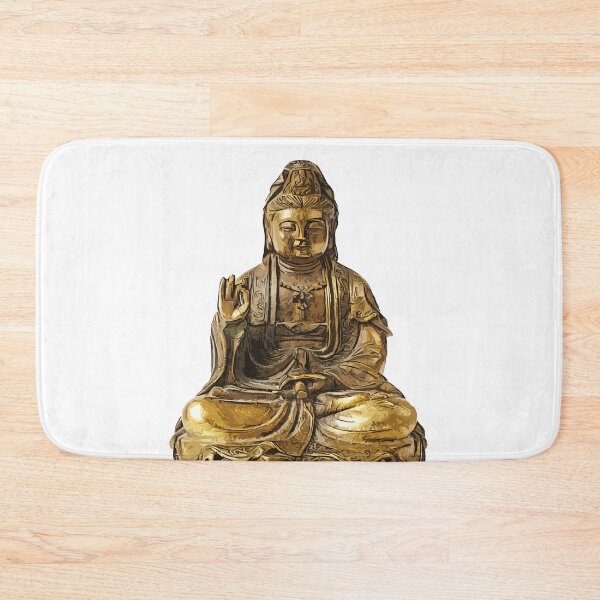 Item preview, Golden Chinese Guanyin Buddha designed and sold by JackCurtis1991.