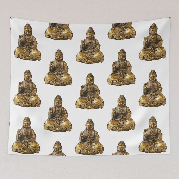 Item preview, Golden Chinese Guanyin Buddha designed and sold by JackCurtis1991.
