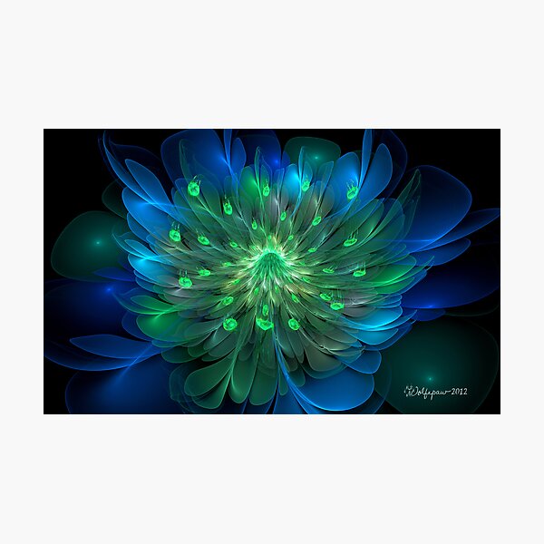 Item preview, Peacock Bloom designed and sold by wolfepaw.