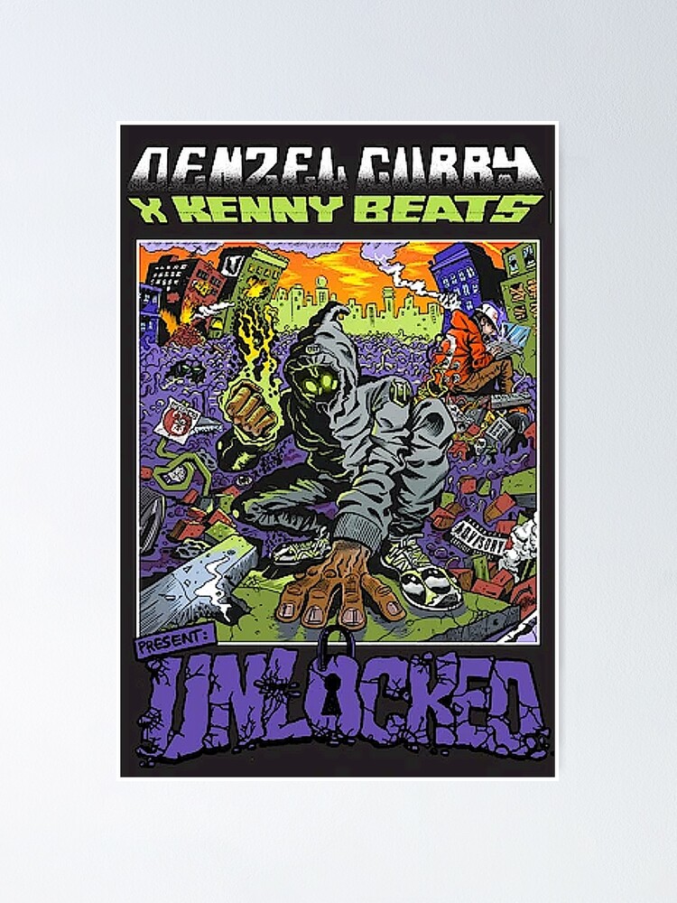 "Denzel Curry unlocked limited edition" Poster for Sale by olipot