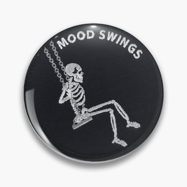 Item preview, Mood Swings Skeleton Sticker designed and sold by designolo.