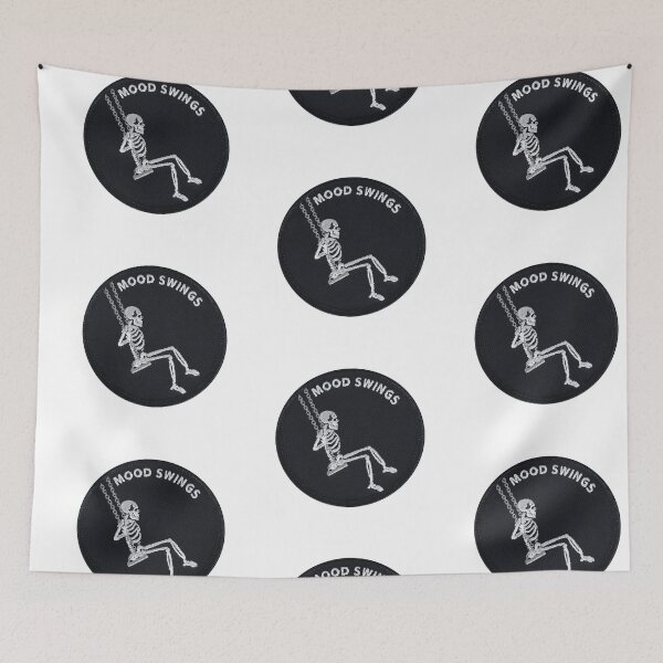 Item preview, Mood Swings Skeleton Sticker designed and sold by designolo.